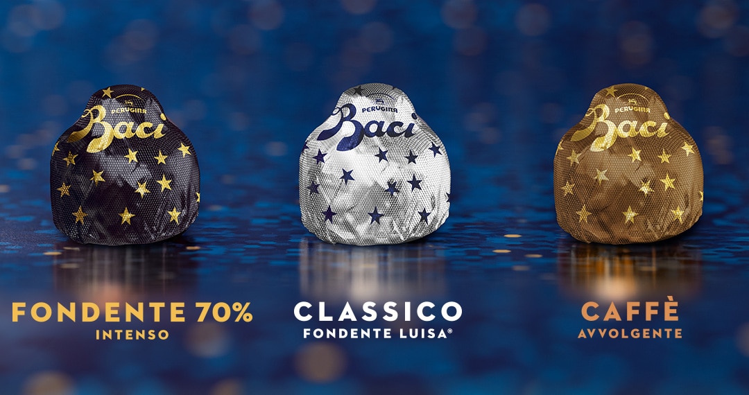 Baci® Perugina® Scatola Natale Assortita Fondente