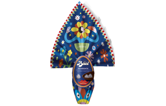 Baci Perugina Uovo Pasqua fondente con nocciole Design