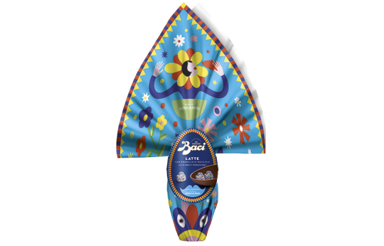 Baci Perugina Uovo Pasqua al latte con nocciole Design 